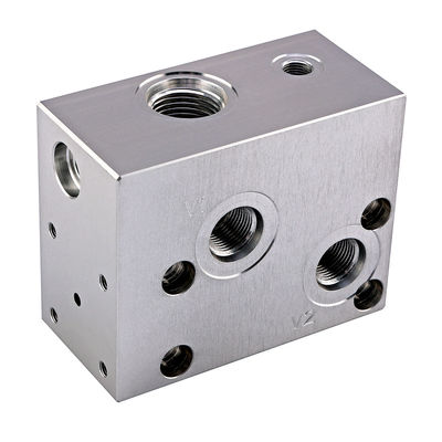 Nons Standardowy zawór hydrauliczny blok aluminium odlewany, elastyczny żelazo stalowe zawór hydrauliczny
