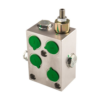 Wysokiej precyzji 316L ze stali nierdzewnej Hydraulic Manifold CNC Processing Excavator Travel System Dedicated Valve Block