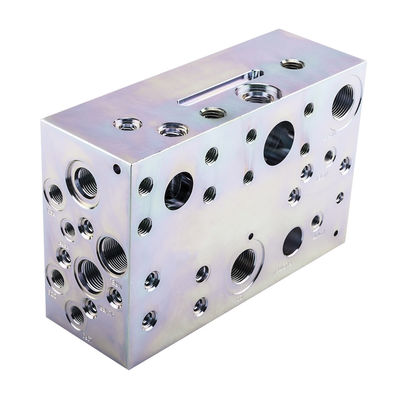 Aluminiowy hydrauliczny blok zaworu zwrotnego do modyfikacji układu hydraulicznego pojazdu 100% przetestowany i OEM Niestandardowy