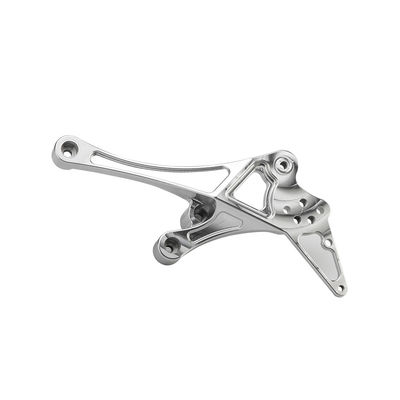 Części aluminiowe samochodowe CNC Przetwarzanie motocyklowego uchwytu Łatwe rozwiązanie z kontrolą jakości i OEM / ODM